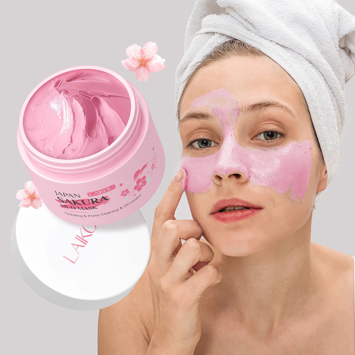 Pink mud Mask